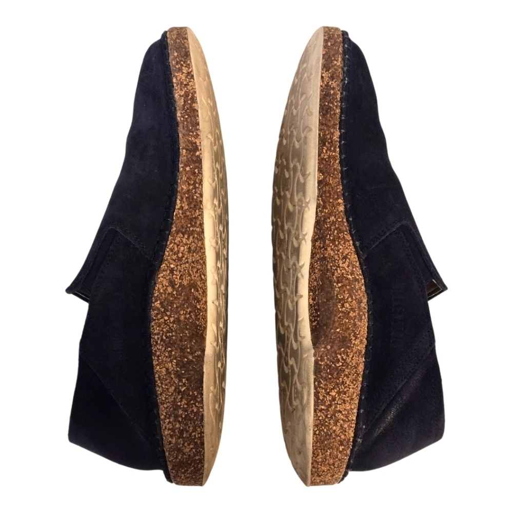 Birkenstock Callan Navy Suede Unisex Slip-On Loafer Size 37 - Picture 5 of 10